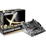 Asrock QC5000M-ITX/PH Mainboard Sockel (AMD FT3 Kabini A4-5050/5000 Quad-Core APU, Radeon HD8330, USB 3.0) schwarz
