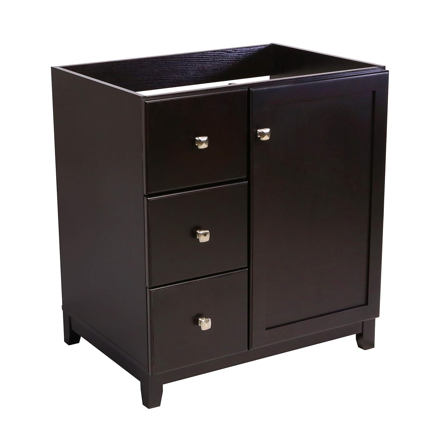 Design House 547018 Shorewood Furniture Style Vanity Cabinet With 1 Door And 2 Drawers 30 Inches By 21 Inches Espresso Dprd Tasikmalayakab Go Id