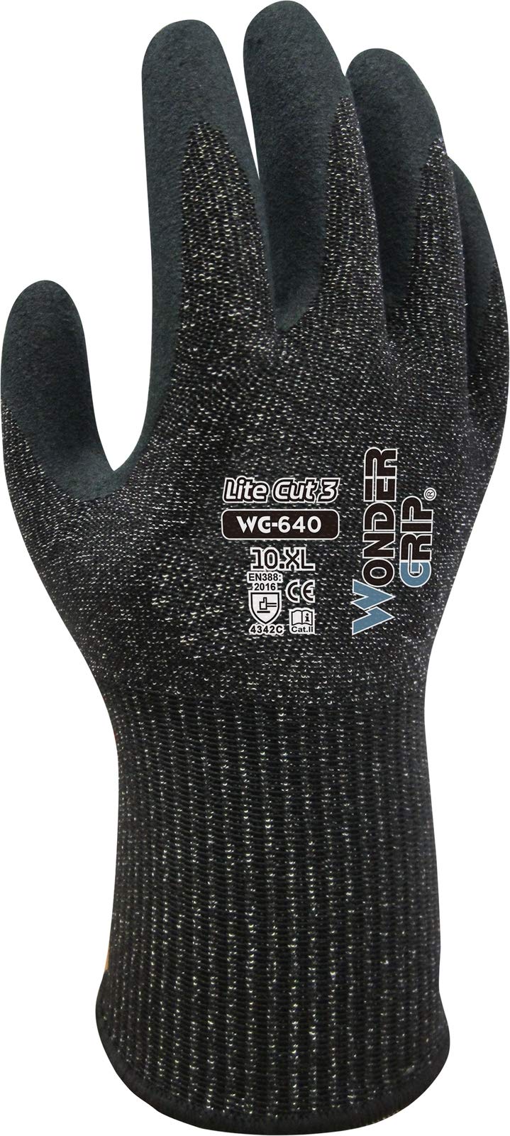 Wonder Grip WG-640 Lite Cut 3 Cut-resistant Gloves, Size XXL/11