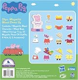 Peppa Pig Magnetic Wooden Dress-Up Set TCG Toys FSC Wood Preschool Toy view 8