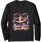 Elegant Leap Gymnastics Grace Motion Long Sleeve T-Shirt