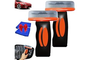 Glass Cleaner, 2026 NEW Glass Guard, Windshield Oil Film Remover, Automotive Oil Film Cleaning Brush for Car Windows (2 sets)