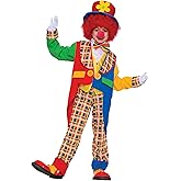 Rubies Clown On The Town Costume for Kids, Unisex Small