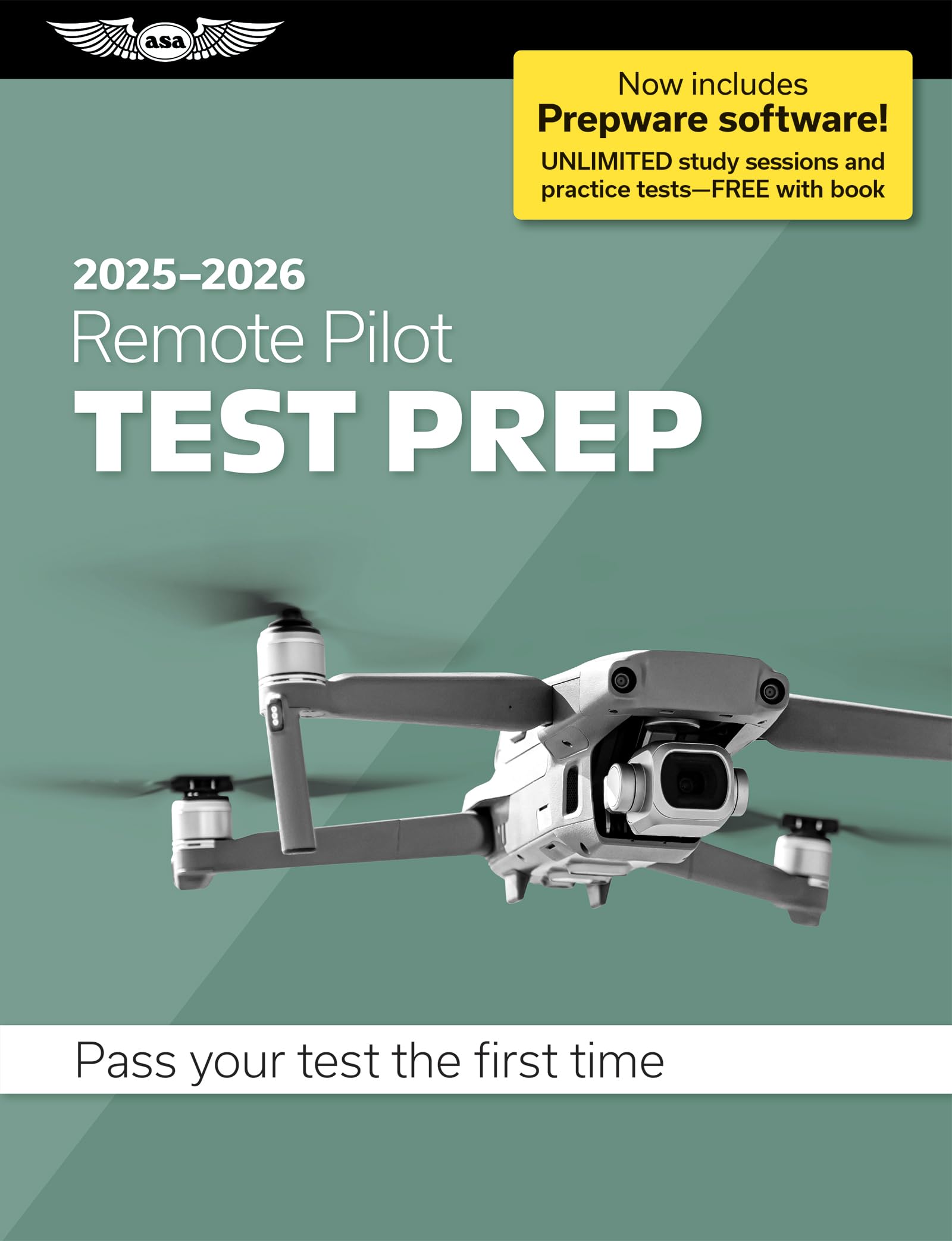 Remote Pilot Test Prep 2025-2026: Paperback plus