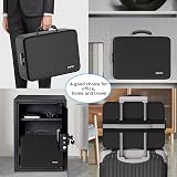 ENGPOW Fireproof Document Box 5200℉ 13 Pockets Lockable A4 Storage Organizer view 7