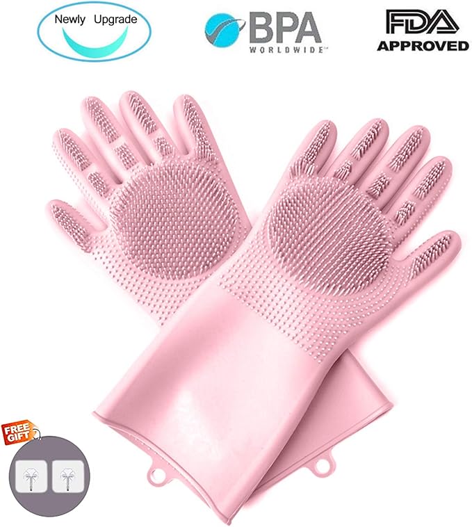 YGZN New Upgrade Magic Washing Up Gloves,Reusable Multifunctional