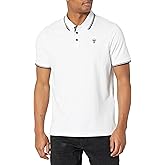 KARL LAGERFELD Paris Men's Sportswear Polo,White,X-Large