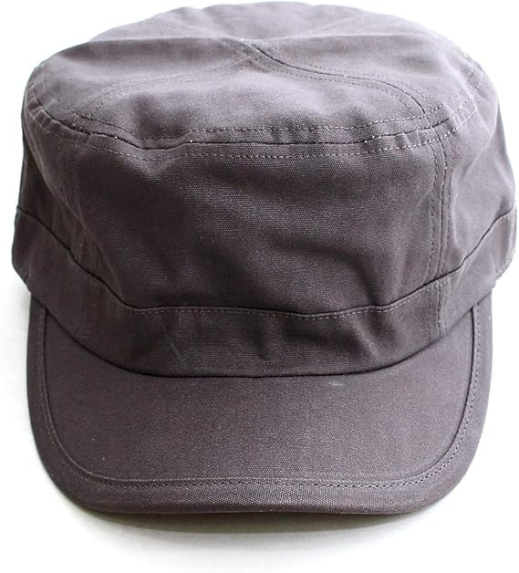 Amazon Co Jp キャンバス ソリッド ワークキャップ ベーシックエンチ リバーアップ メンズ レディース ユニセックス 帽子 ブランド 09 Qczy8596 グレー ファッション