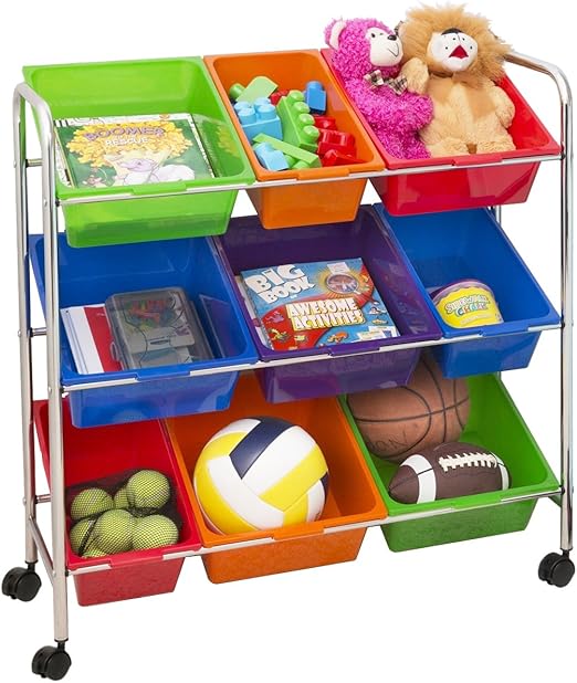 9 bin organizer