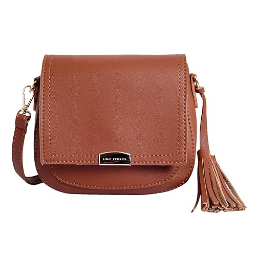 Lino Perros Womens Sling Bag (Brown)