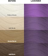 Crazy Color Lavender No.54 Semi-Permanent Hair Dye 100ml Renbow view 7