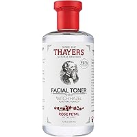 Thayers Facial Toner, Witch Hazel with Aloe Vera, Rose Petal, 12 Fl Oz