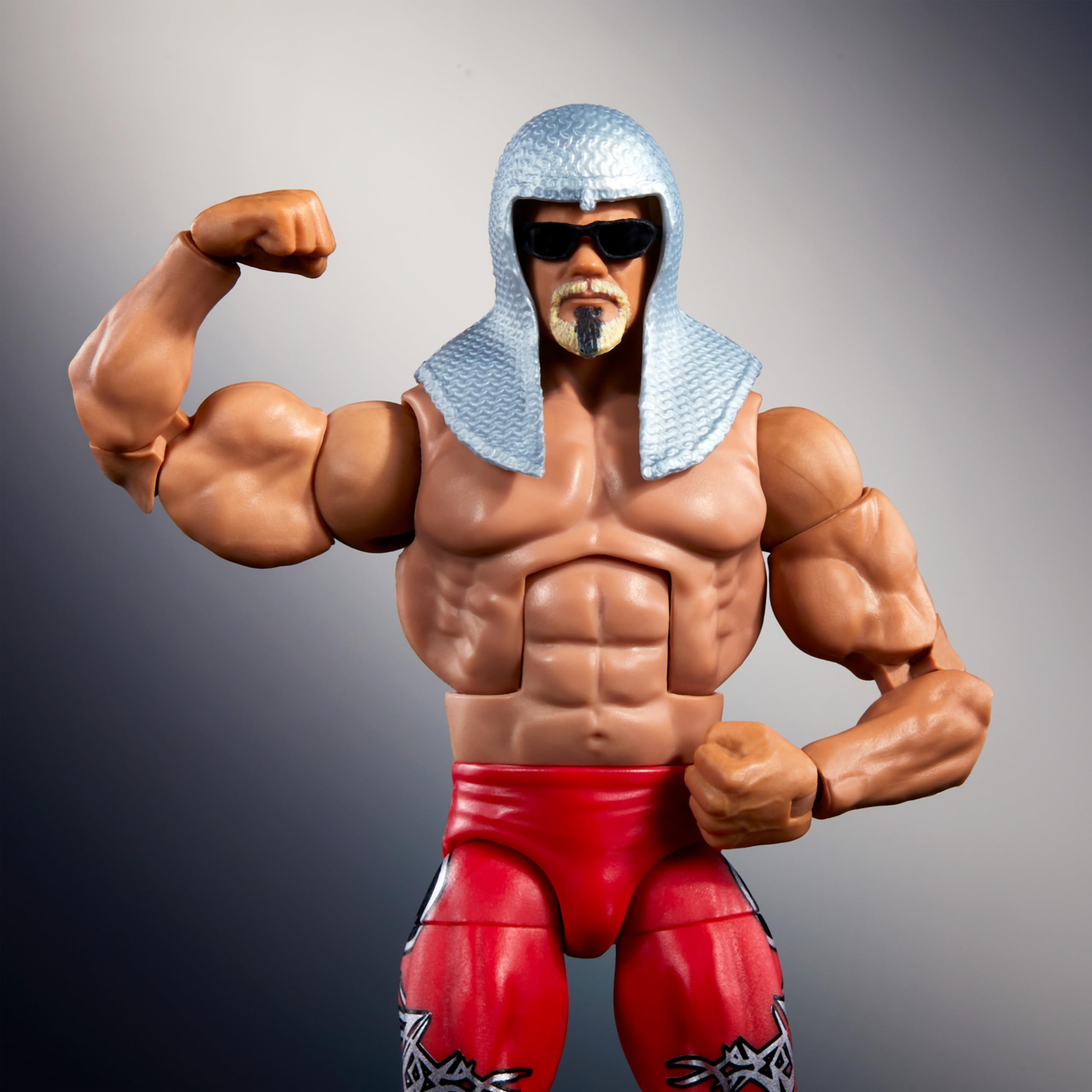 Mattel WWE Elite Scott Steiner Action Figure | 6-inch Collectible With 25 Articulation Points & Swappable Hands