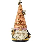 Enesco Jim Shore Heartwood Creek Bumblebee Honeycomb Gnome Figurine, 6 Inch, Multicolor