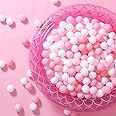 GOGOSO Ball Pit Balls for Toddlers Kids Plastic Balls for Ball-Pit Playpen Pool Baby Pastel Party Decor Fun Shaped Star Bulk 50 100 200 500 1000 Count