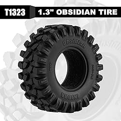 INJORA Obsidian S5 1.3" Rock Crawling Tires for