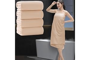 MAGGEA Extra Large Bath Sheet 4 Piece (35"x70")-Ultra Soft Oversized Bath Towel,Bath Sheet Set for Bathroom Hotel,Highly Absorbent Quick Dry Shower Towel Set for Adults,Bathroom Towel