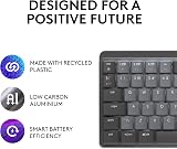 Logitech MX Mechanical Mini Wireless Keyboard Tactile Quiet Switches UK Layout view 6