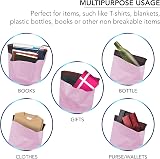 iSOUL 50 Baby Pink Mailing Bags 2 Sizes 10x14 12x16 Poly Postal Self Seal view 6