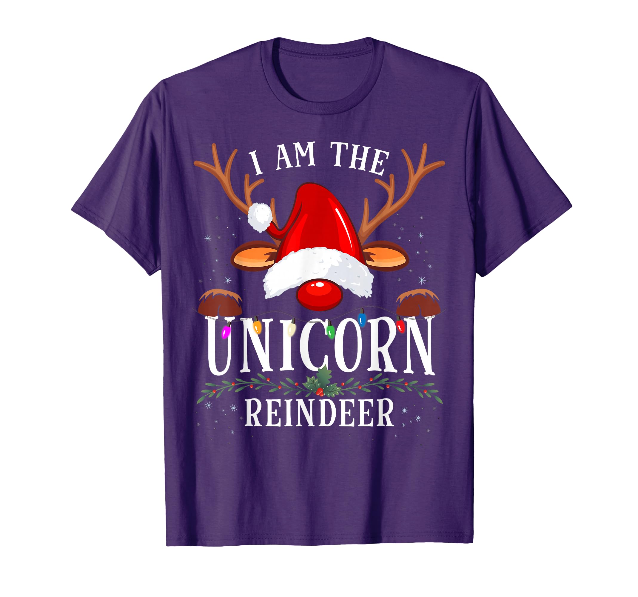 Photo 1 of ****STOCK PHOTO SIMILAR TO ITEM****
I Am The Unicorn Reindeer Christmas Family T-Shirt Medium