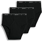 Jockey Mens Underwear Briefs - Classic Low Rise Design, Pack of 3 - Authentic Mens Underwear for Comfort and Quality