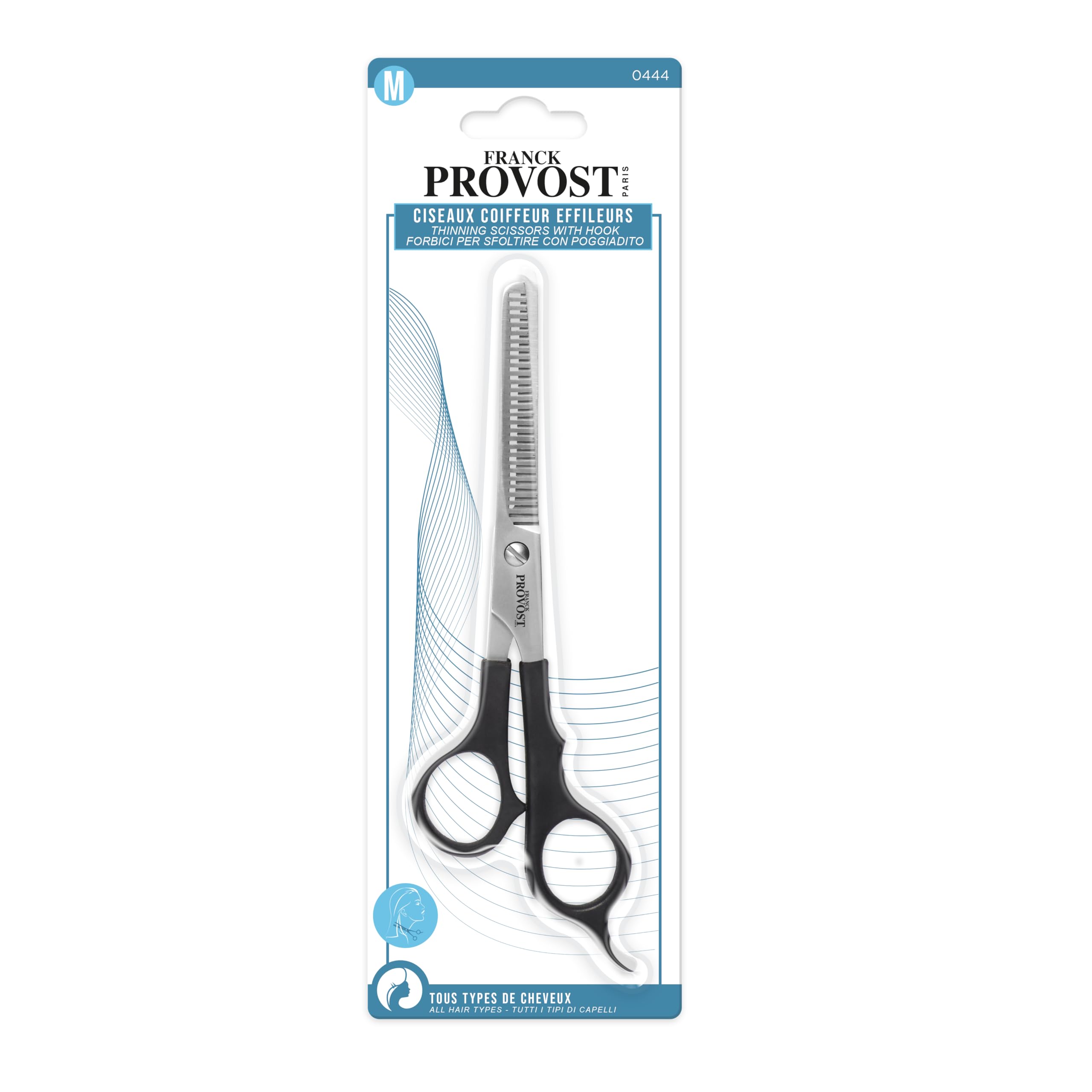 Franck Provost Professional Hair Cutting Scissors with Finger Rest