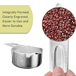 BERYLER® 2 Pack 1/4 Cup