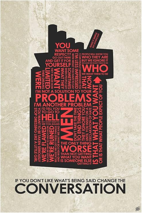 Amazon Com Mad Men Don Draper Change The Conversation Giclee