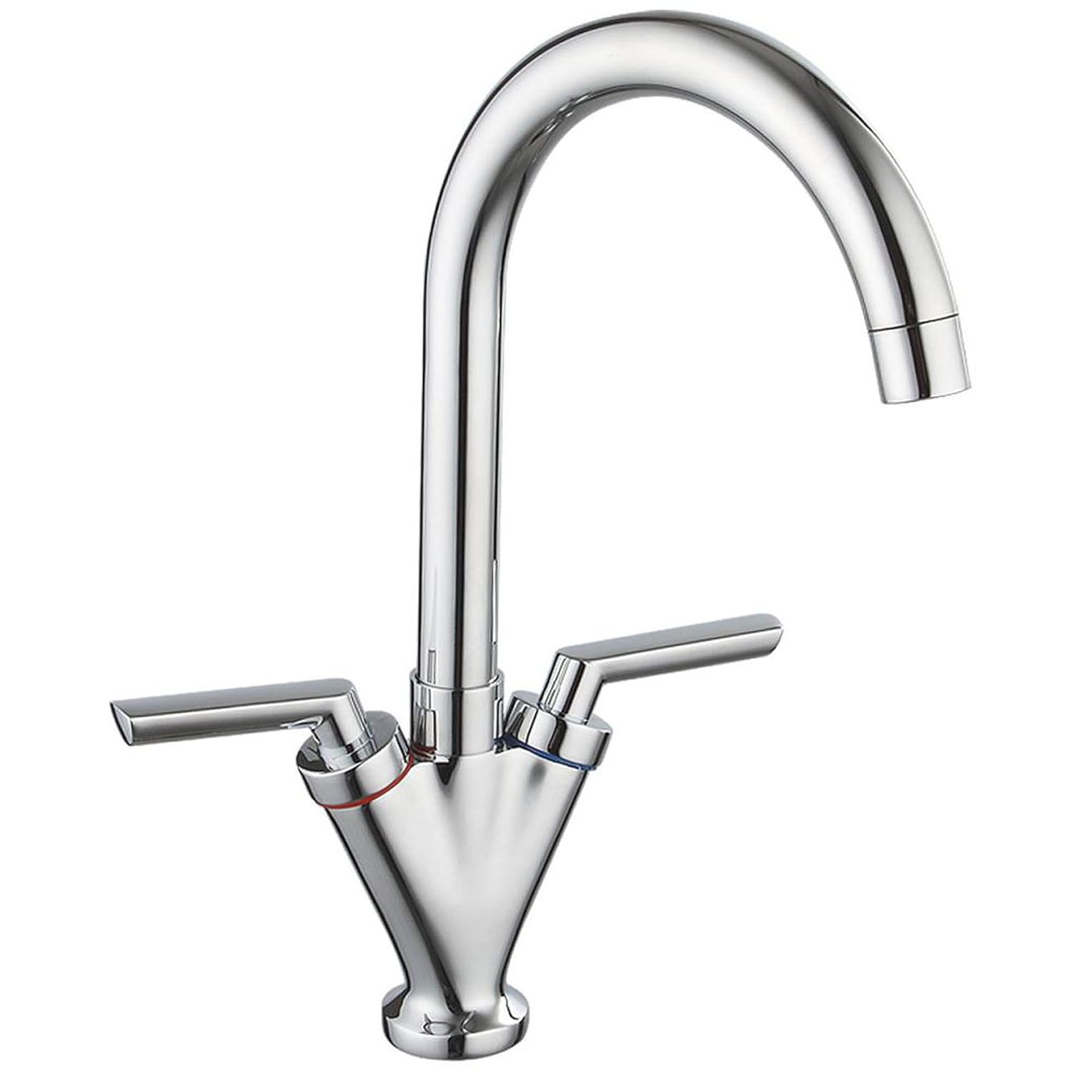 Designer Habitat Modern Contemporary Silver Chrome Kitchen Mixer