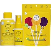 Beekeeper's Naturals Kid's Immune Support Essentials Bundle | Kid's Propolis Throat Spray, Propolis Honey Cough Syrup for Kid