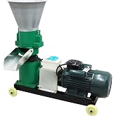 6mm Pellet Mill Machine for Farm Animal Pelletizer Chicken Pig Duck 220V