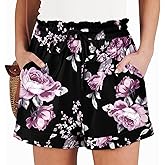 Angerella Women Casual Shorts Drawstring Comfy Elastic Waist Shorts Summer Pull On Short Pants with Pockets