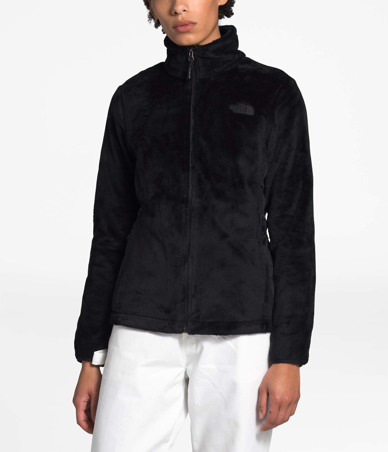 The North Face Women’s Osito Hybrid Full Zip Fleece Jacket: Clothing