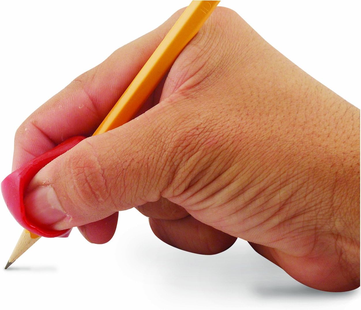 The Pencil Grip Pinch Grip Ergonomic Writing Aid, 6 Pack, Gloss Colors (TPG-12706) : Office Products
