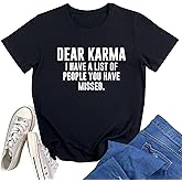 YITAN Women Dear T-Shirt Printed Crewneck Cute Graphic Tees