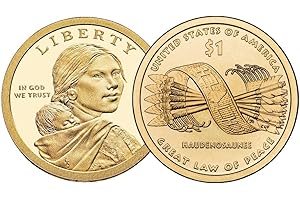 UNITED STATES MINT 2010 P, D Native American (Sacagawea/Golden) Dollar 2 Coin Set Uncirculated