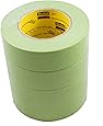 3M 1-1/2" 233+ GREEN AUTO MASKING TAPE-4 Roll-PAINT CAR