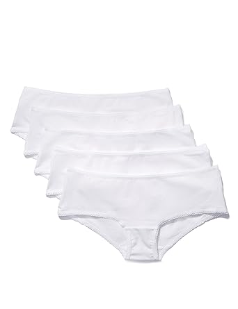 Iris & Lilly Damen Baumwoll Hipster 5er Pack