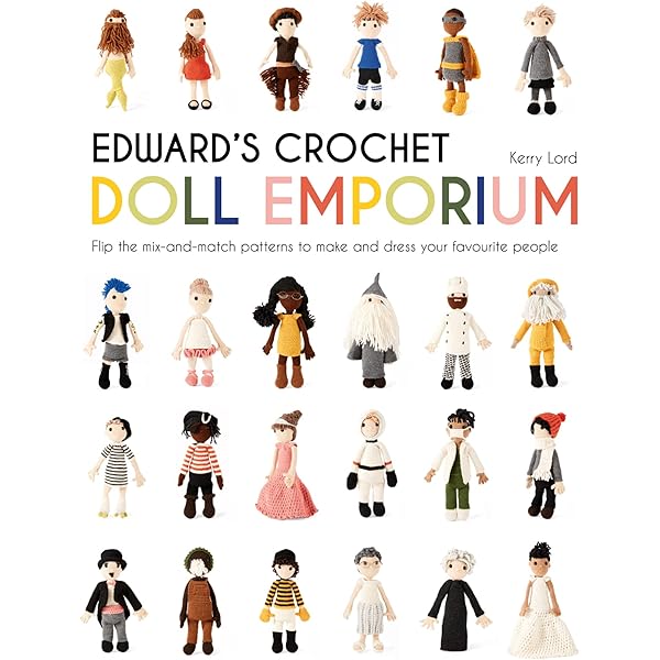 なないろ　EDWARD'S CROCHET 　あみぐるみ　洋書 Edward's Crochet Imaginarium: Flip the pages to make over a