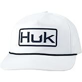 HUK Mens Rope Hats, Unstructured Adjustable Fishing Hat for Men