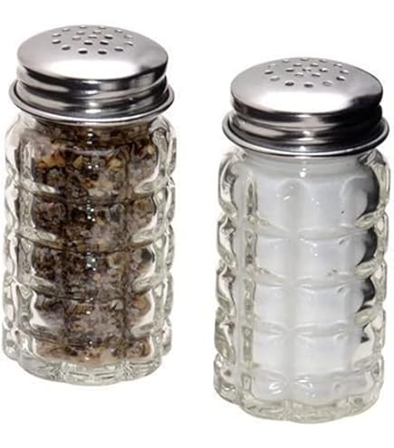 Amazon.com: Great Credentials Retro Style Salt and Pepper Shakers