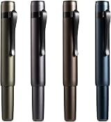 Hong Dian M2 Mini Fountain Pen Black Forest Aluminium Medium Soft Nib view 9