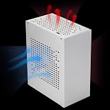Uinfhyknd A07 Mini ITX Case HTPC Chassis USB3.0 ITX Black Metal Ext Cable view 8