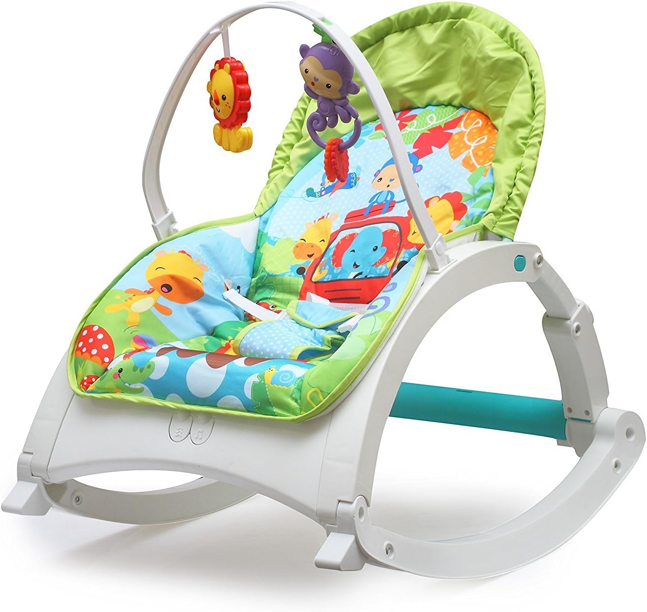 The Flyers Bay Fiddle Diddle Baby Bouncer Cum Rocker(955)