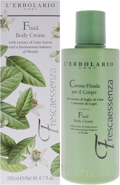 L'Erbolario Frescaessenza Body Lotion 200ml Hydrating Moisturiser Italian