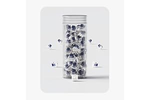 KEYCHRON Kailh Box Navy Mechanical Switch Set – 110PCS Clicky Switches, 75g Actuation Force, 3.6mm Travel, MX-Style Stem, 3-Pin, SMD LED Compatible, for Typists, DIY Builds & Custom Keyboards