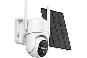 Home Security Camera Outdoor, WiFi Security Cameras Wireless Outdoor, Video Camera Surveillance, 360 Camera with PTZ, PIR Sen