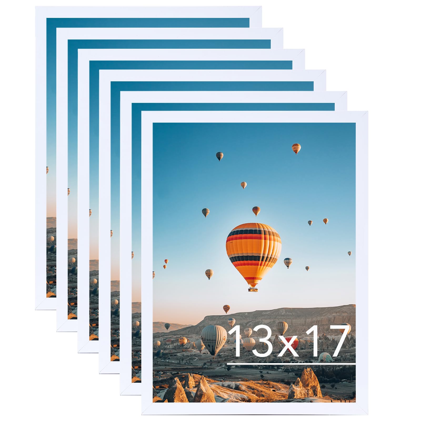 JCJMY 13x17 White Picture Frame Set of