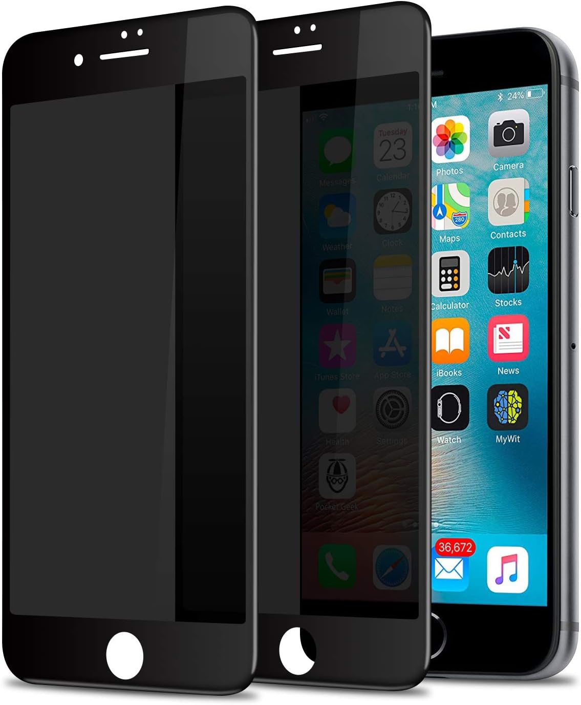 Best S7 Edge Privacy Screen Protector 3M