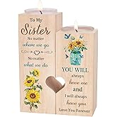 Christmas Sisters Gifts from Sister - Sister Candle, Sister Birthday Gifts from Sister, Unique Gifts for Sister, Best Sister Gift Ideas for Thanksgiving
